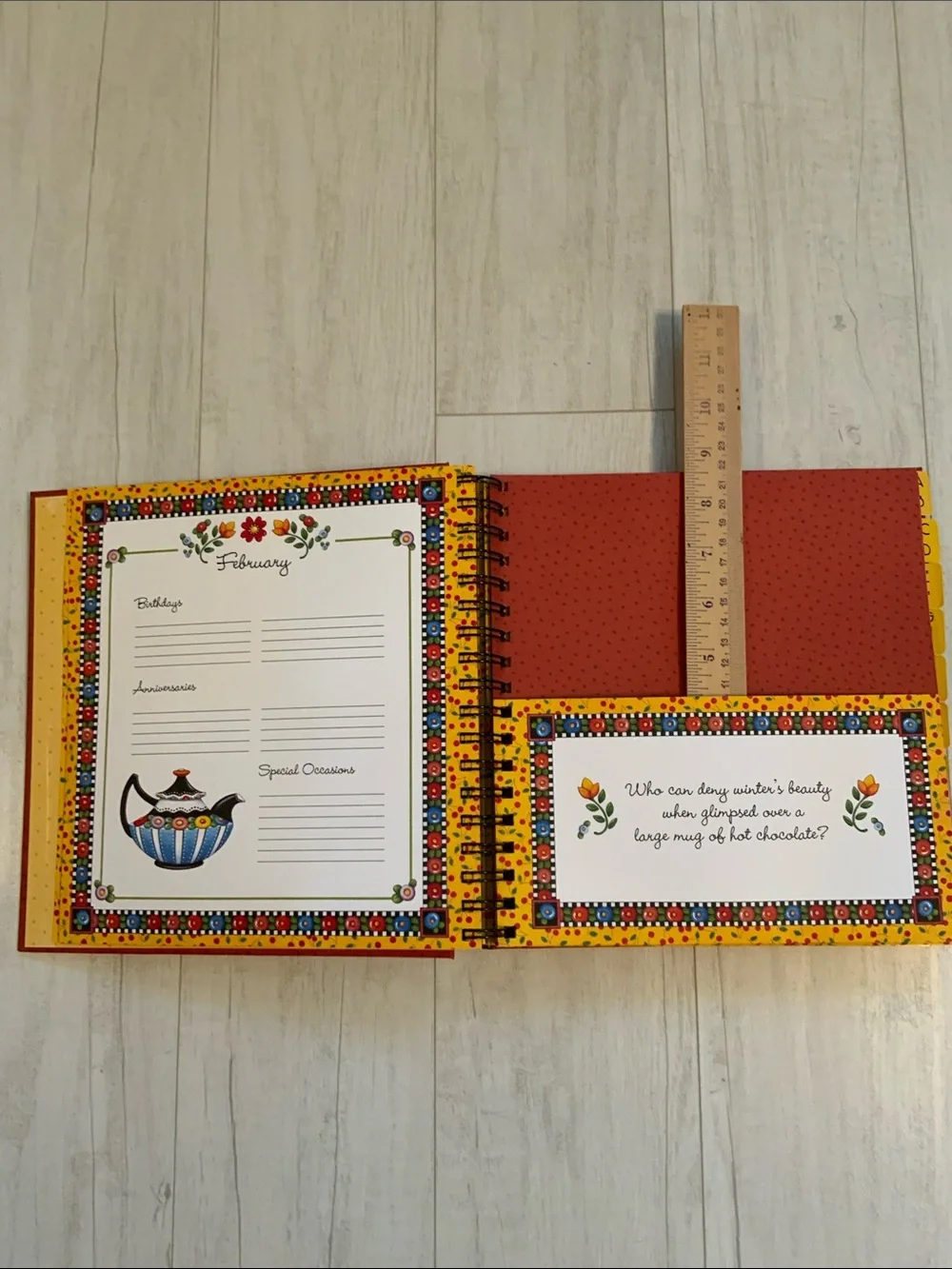 Mary Engelbreit Greeting Card Organizer & Address Book